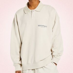 Fear of God Essentials Stone Long Sleeve (size M)